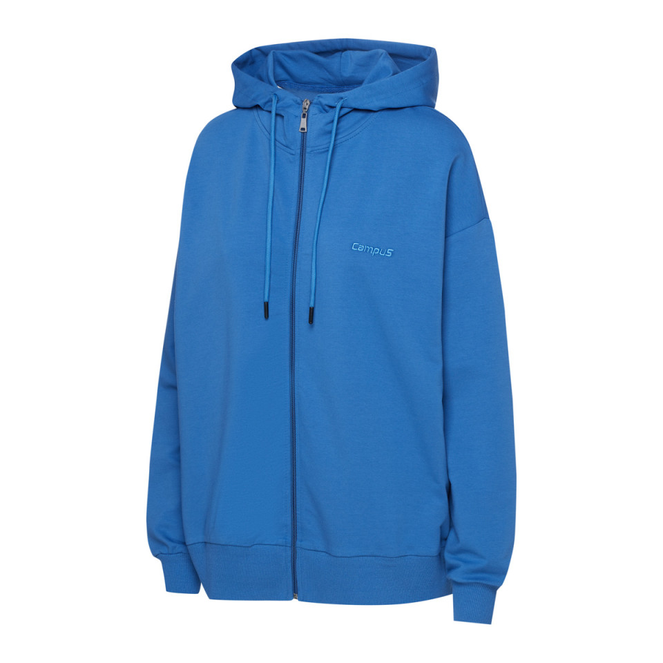 Bluza damska rozpinana z kapturem - AQUILA CAMPUS