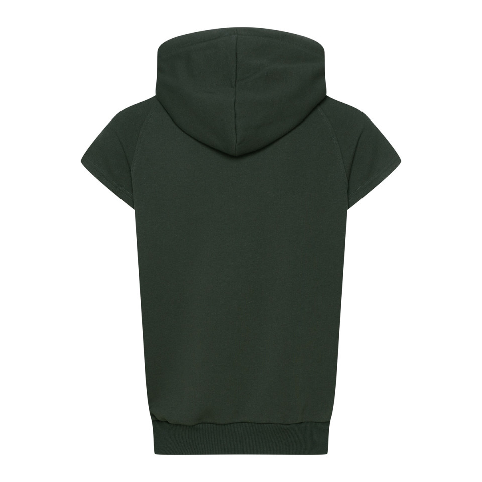 Bluza sportowa męska bezrękawnik z kapturem kangurka  - TAVROS CAMPUS