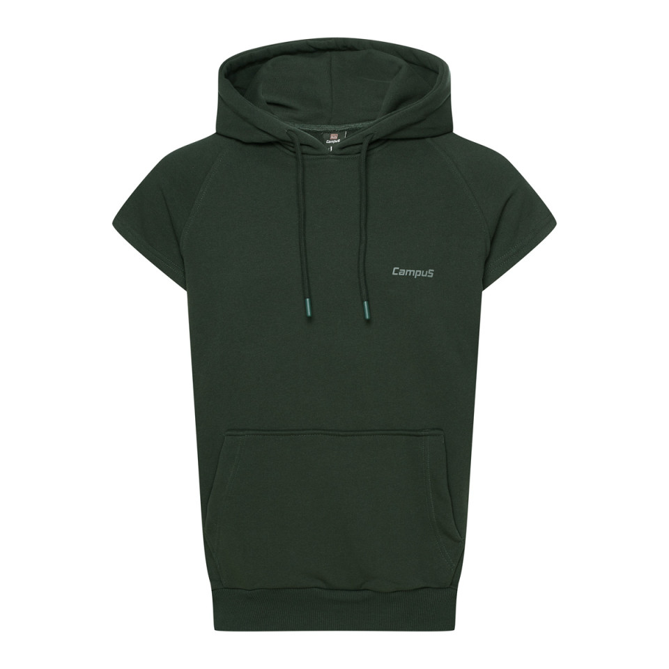 Bluza sportowa męska bezrękawnik z kapturem kangurka  - TAVROS CAMPUS