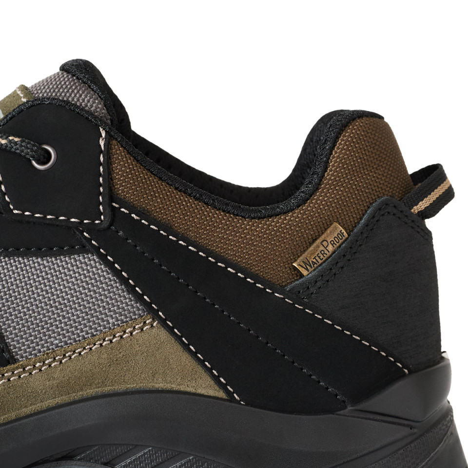 Buty trekkingowe męskie niskie z membraną - RIFTER CAMPUS