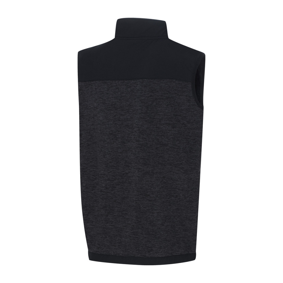 Bezrękawnik męski polarowy lekki ze stójką - ANGLITE CAMPUS