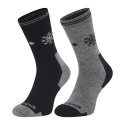 Skarpety techniczne unisex z wełną merino 2-pak - GLENTOR CAMPUS